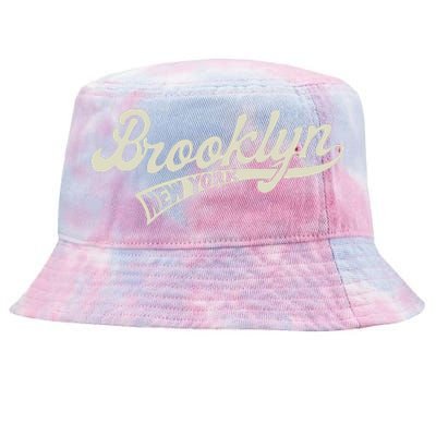 Vintage Baseball Style Brooklyn For Men & Women Tie-Dyed Bucket Hat