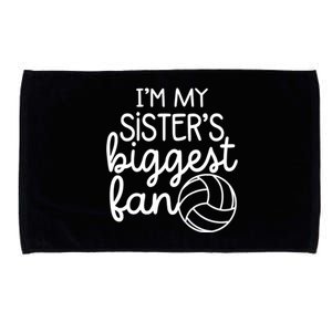 Volleyball Big Sisters Biggest Fan Microfiber Hand Towel