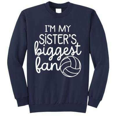 Volleyball Big Sisters Biggest Fan Sweatshirt