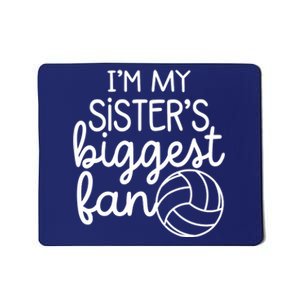 Volleyball Big Sisters Biggest Fan Mousepad