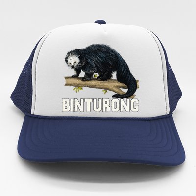 Vintage Binturong Sunset Trucker Hat