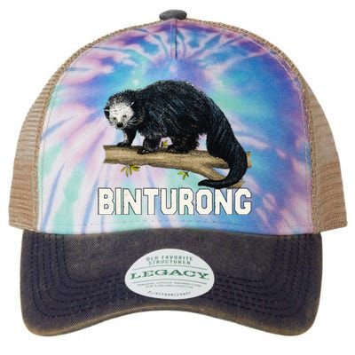 Vintage Binturong Sunset Legacy Tie Dye Trucker Hat