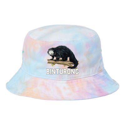 Vintage Binturong Sunset Tie Dye Newport Bucket Hat