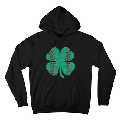 Vintage Baseball Shamrock St Patricks Day Shirt  b.o.y.s Hoodie