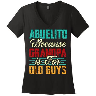 Vintage Baseball Style Brooklyn For Men & Women Women's V-Neck T-Shirt