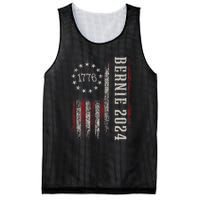 Vintage Bernie Sanders 2024 For President Election Campaign Mesh Reversible Basketball Jersey Tank