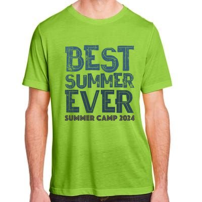 Vintage Best Summer Ever Camp 2024 Staff Cousins Nurse Gift Adult ChromaSoft Performance T-Shirt