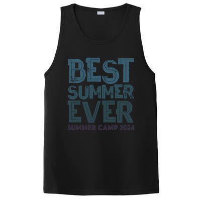 Vintage Best Summer Ever Camp 2024 Staff Cousins Nurse Gift PosiCharge Competitor Tank