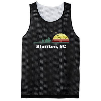 Vintage Bluffton South Carolina Home Souvenir Mesh Reversible Basketball Jersey Tank