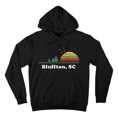 Vintage Bluffton South Carolina Home Souvenir Tall Hoodie