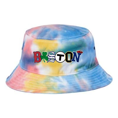 Vintage Boston Sports Fan City Pride T Tie Dye Newport Bucket Hat