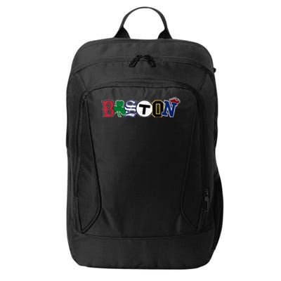 Vintage Boston Sports Fan City Pride T City Backpack