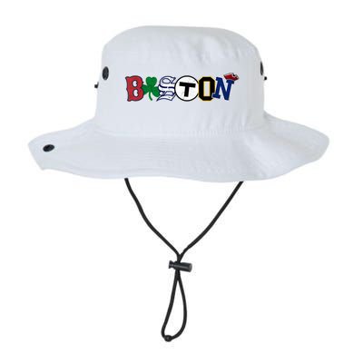 Vintage Boston Sports Fan City Pride T Legacy Cool Fit Booney Bucket Hat