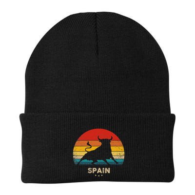 Vintage Bull Silhouette Spain Beanie