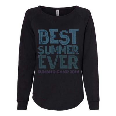 Vintage Best Summer Ever Camp 2024 Staff Cousins Nurse Meaningful Gift Womens California Wash Sweatshirt