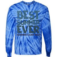 Vintage Best Summer Ever Camp 2024 Staff Cousins Nurse Meaningful Gift Tie-Dye Long Sleeve Shirt