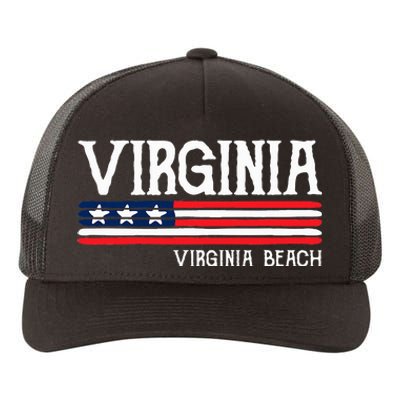 Virginia Beach Souvenir Gift Yupoong Adult 5-Panel Trucker Hat