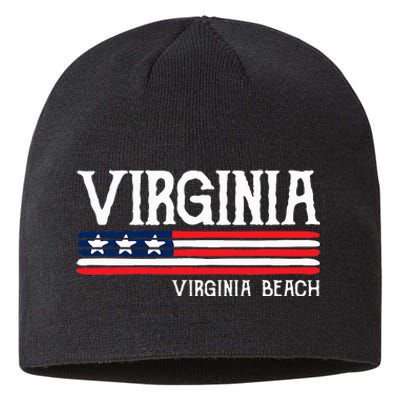 Virginia Beach Souvenir Gift Sustainable Beanie