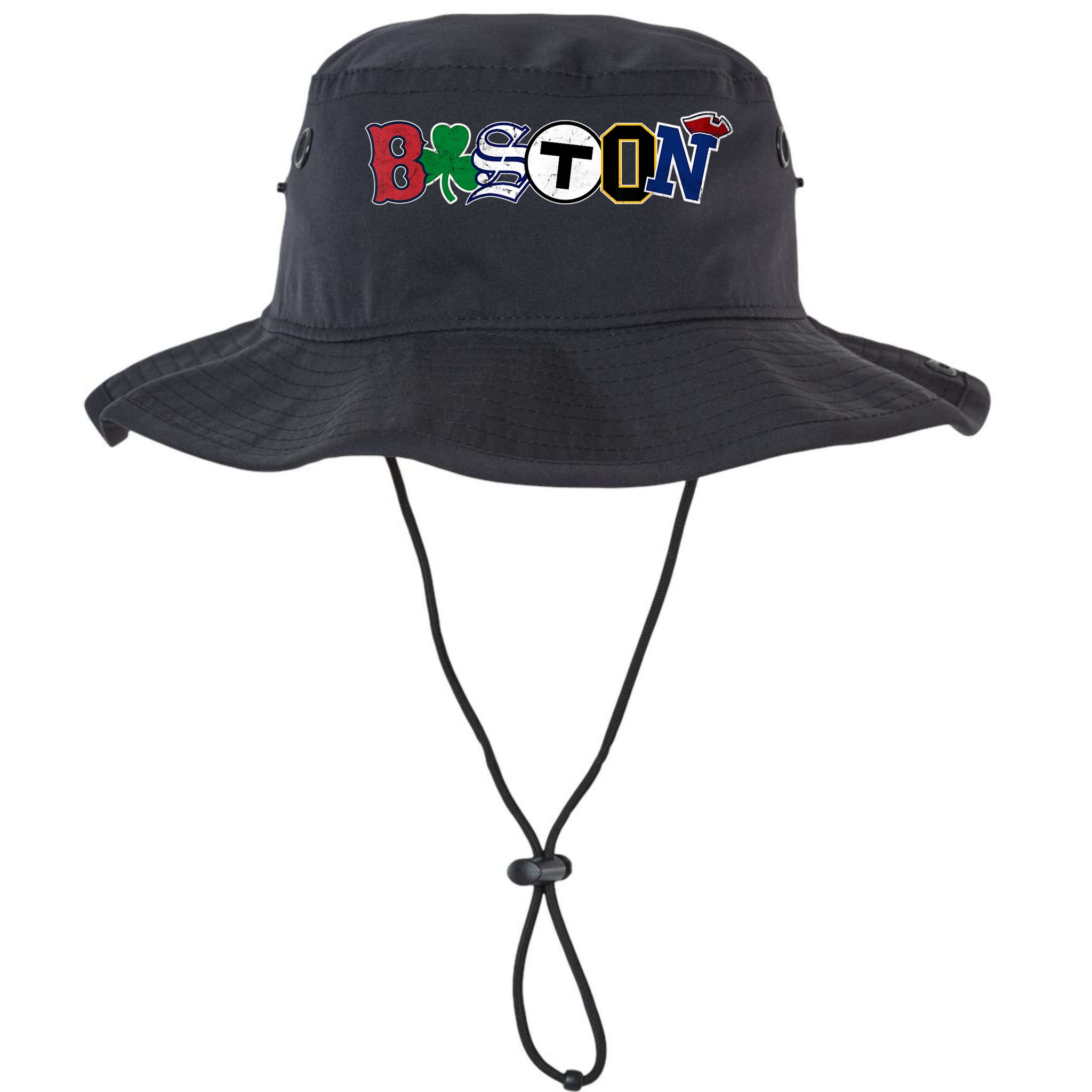 Vintage Boston Sports Fan City Pride T Bucket Hat