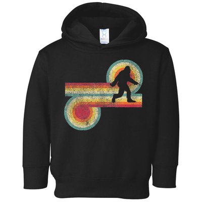 Vintage Bigfoot Sasquatch 70S 80S Style Retro Women Toddler Hoodie