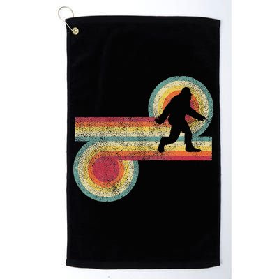 Vintage Bigfoot Sasquatch 70S 80S Style Retro Women Golf Towel