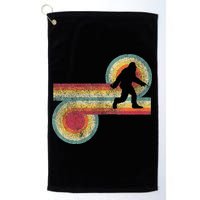 Vintage Bigfoot Sasquatch 70S 80S Style Retro Women Golf Towel
