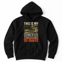 Vintage Bbq Smoker Grill Outfit This Is My Meat Smoking Hoodie