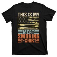 Vintage Bbq Smoker Grill Outfit This Is My Meat Smoking T-Shirt