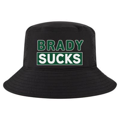 Vintage Brady Sucks Green And White Hate Brady Classic Cool Comfort Performance Bucket Hat