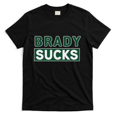 Vintage Brady Sucks Green And White Hate Brady Classic T-Shirt