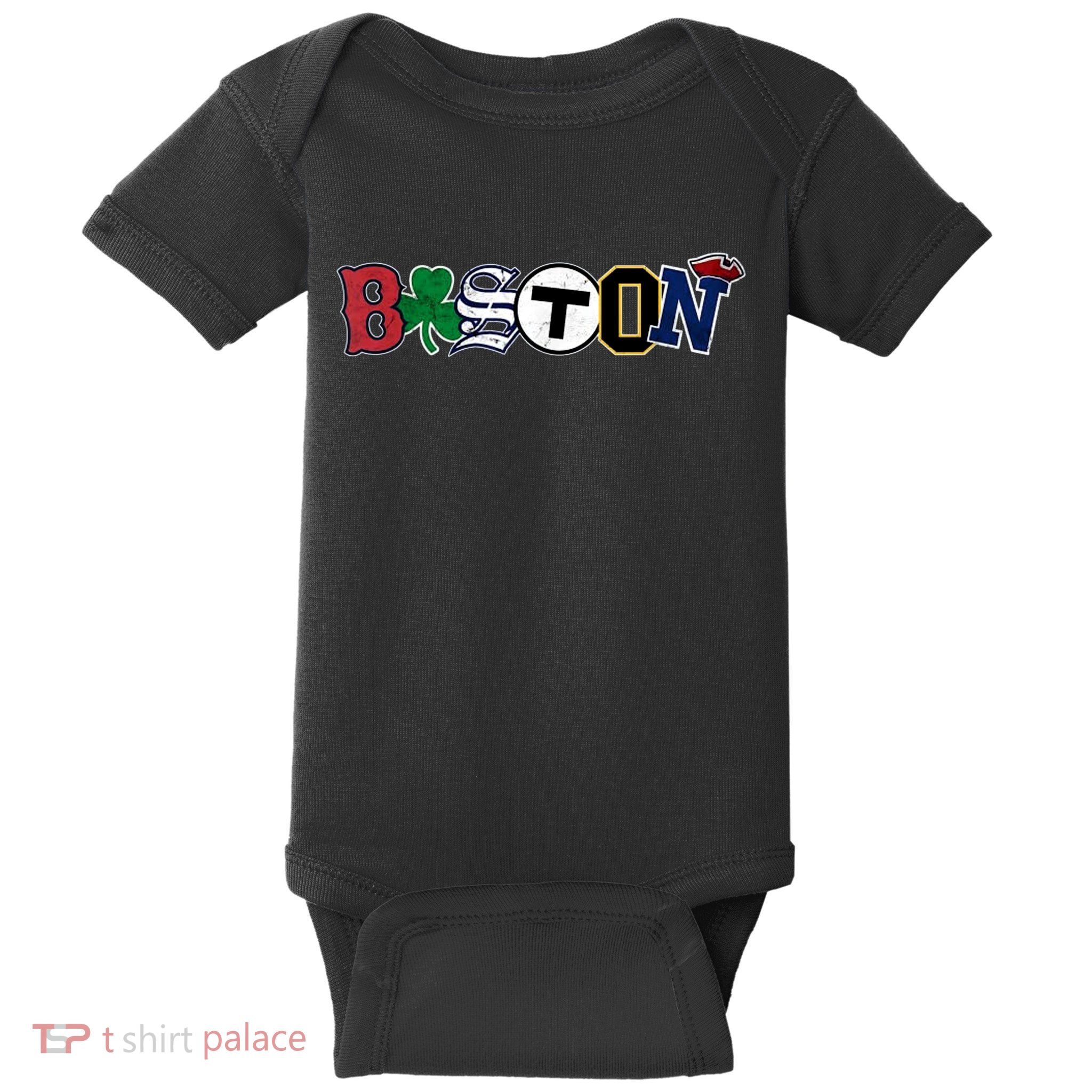 Vintage Boston Sports Fan City Pride Baby Bodysuit