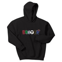 Vintage Boston Sports Fan City Pride Kids Hoodie