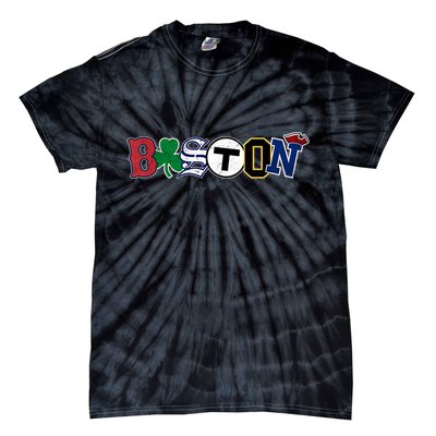 Vintage Boston Sports Fan City Pride TShirt Tie-Dye T-Shirt