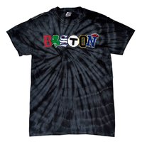 Vintage Boston Sports Fan City Pride TShirt Tie-Dye T-Shirt