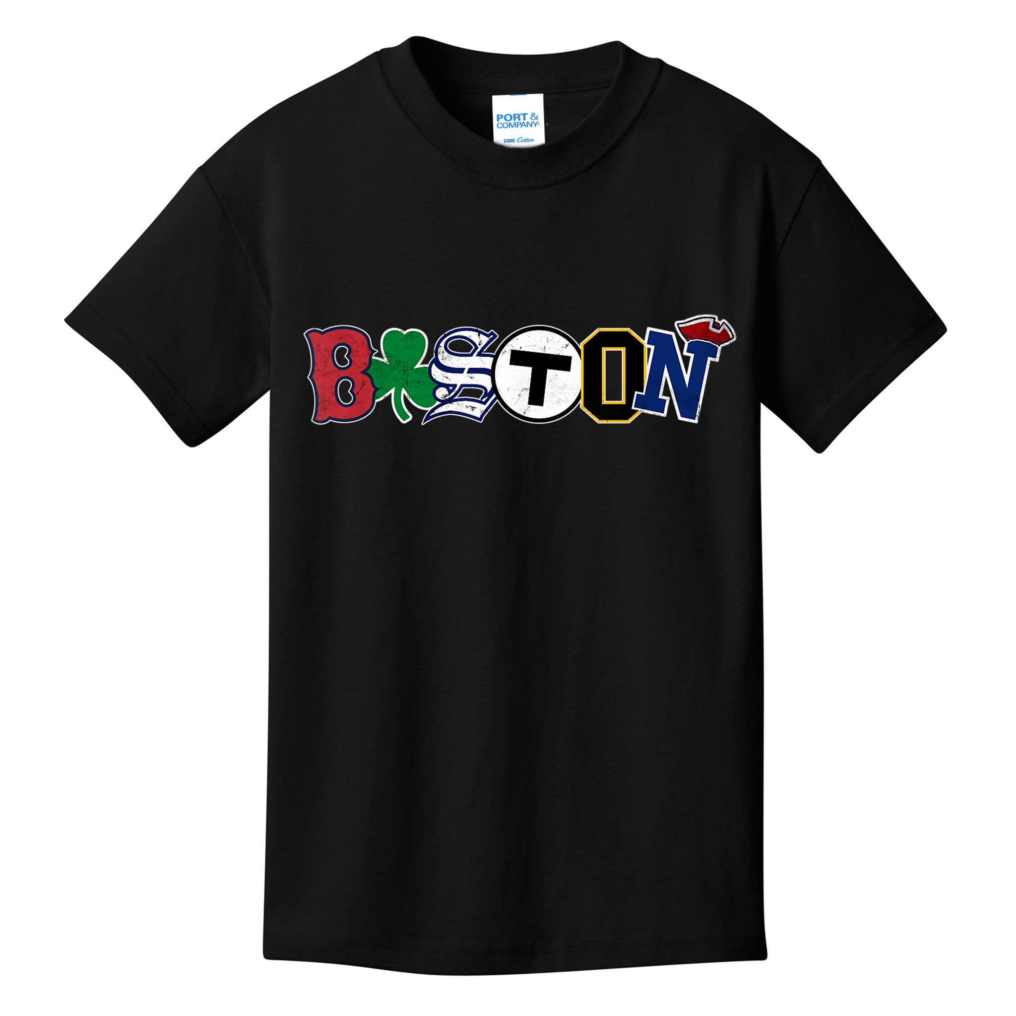 Vintage Boston Sports Fan City Pride TShirt Kids T-Shirt