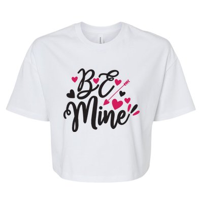 Valentine Bemin Shirts Bella+Canvas Jersey Crop Tee