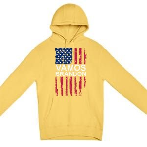 Vamos Brandon Spanish Version Of LetS Go Brandon Gift Premium Pullover Hoodie