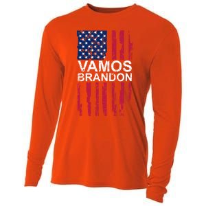 Vamos Brandon Spanish Version Of LetS Go Brandon Gift Cooling Performance Long Sleeve Crew