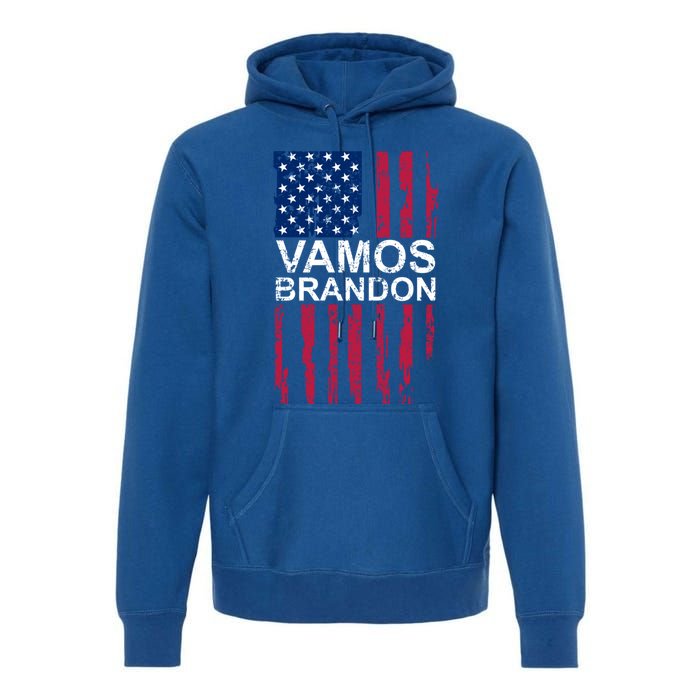 Vamos Brandon Spanish Version Of LetS Go Brandon Gift Premium Hoodie