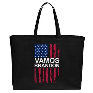 Vamos Brandon Spanish Version Of LetS Go Brandon Gift Cotton Canvas Jumbo Tote