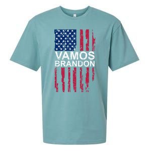 Vamos Brandon Spanish Version Of LetS Go Brandon Gift Sueded Cloud Jersey T-Shirt