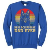 Vintage Best Schipperke Dad Ever Dog Lovers Gift Sweatshirt