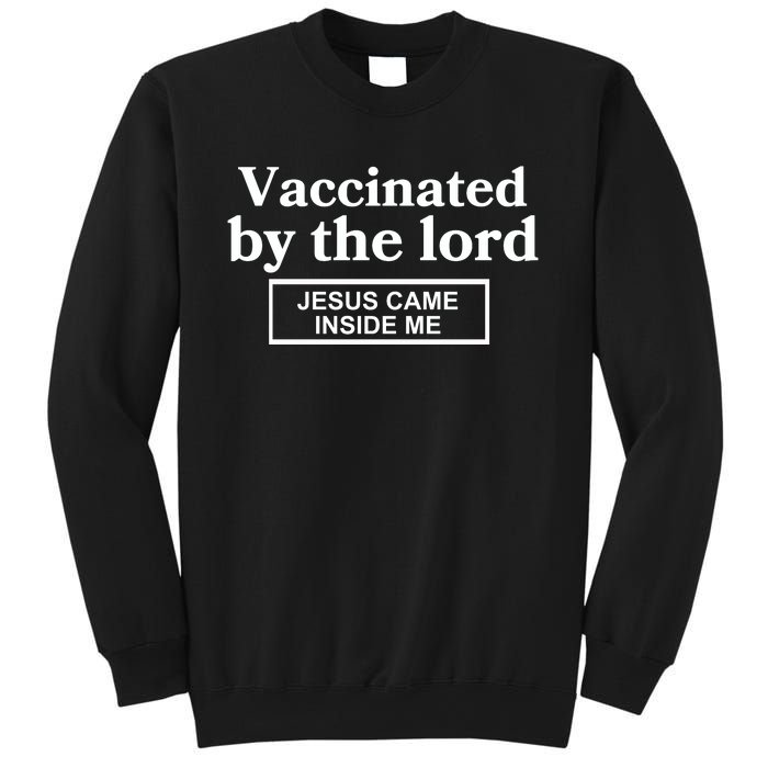 Vaccinated By The Lord Jesus Came Inside Me Sweatshirt