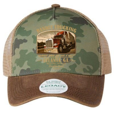 Vintage Bandit Trucking Atlanta GA Since 1977 Legacy Tie Dye Trucker Hat
