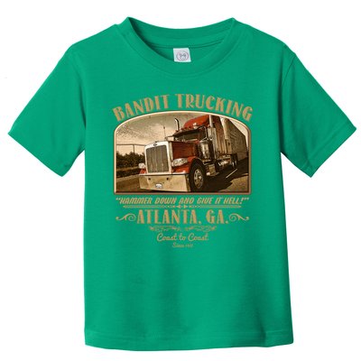 Vintage Bandit Trucking Atlanta GA Since 1977 Toddler T-Shirt