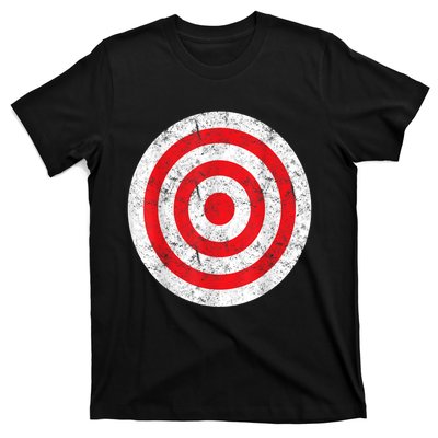 Vintage Bullseye Target Bulls Eye Funny Joke T-Shirt