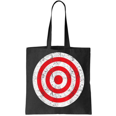 Vintage Bullseye Target Bulls Eye Funny Joke Tote Bag