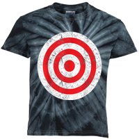 Vintage Bullseye Target Bulls Eye Funny Joke Kids Tie-Dye T-Shirt