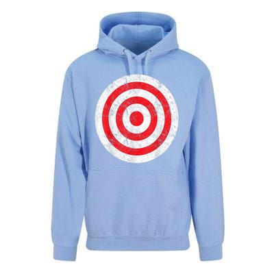 Vintage Bullseye Target Bulls Eye Funny Joke Unisex Surf Hoodie