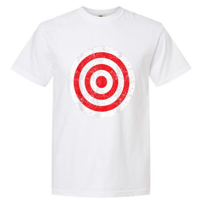 Vintage Bullseye Target Bulls Eye Funny Joke Garment-Dyed Heavyweight T-Shirt